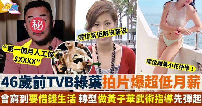 ！香港TVB演员收入竟然这么低！bsports网站登录完全想不到(图6)
